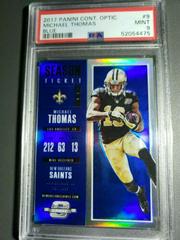 Michael Thomas [Blue] #9 Football Cards 2017 Panini Contenders Optic Prices