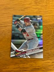 Yadier Molina [Rainbow Foil] #373 Baseball Cards 2017 Topps Prices