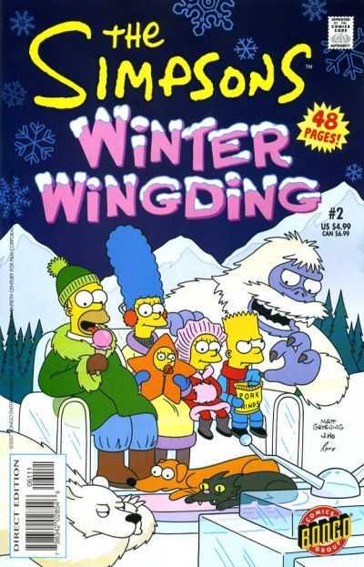 Simpsons: Winter Wingding #2 (2007) Comic Books Simpsons Winter Wingding