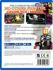 Cover (Back) | BlazBlue: Continuum Shift Extend PAL Playstation Vita