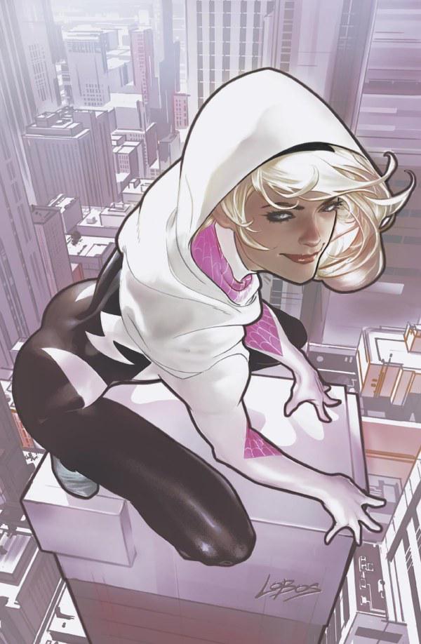 Spider-Gwen: The Ghost-Spider [Villalobos Virgin] #2 (2024) Comic Books Spider-Gwen: The Ghost-Spider