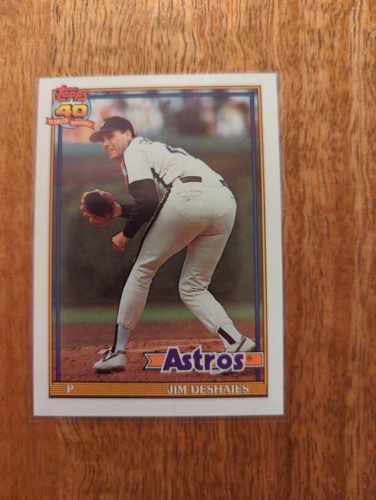 Jim Deshaies | Ungraded | 1991 Topps