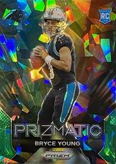 Bryce Young [Green Ice] #4 Football Cards 2023 Panini Prizm Prizmatic Prices