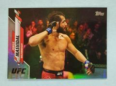 Jorge Masvidal [Rainbow Foil] Ufc Cards 2020 Topps UFC Prices