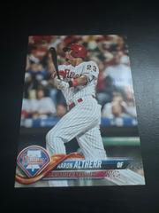Aaron Altherr #444 Baseball Cards 2018 Topps Complete Set Prices