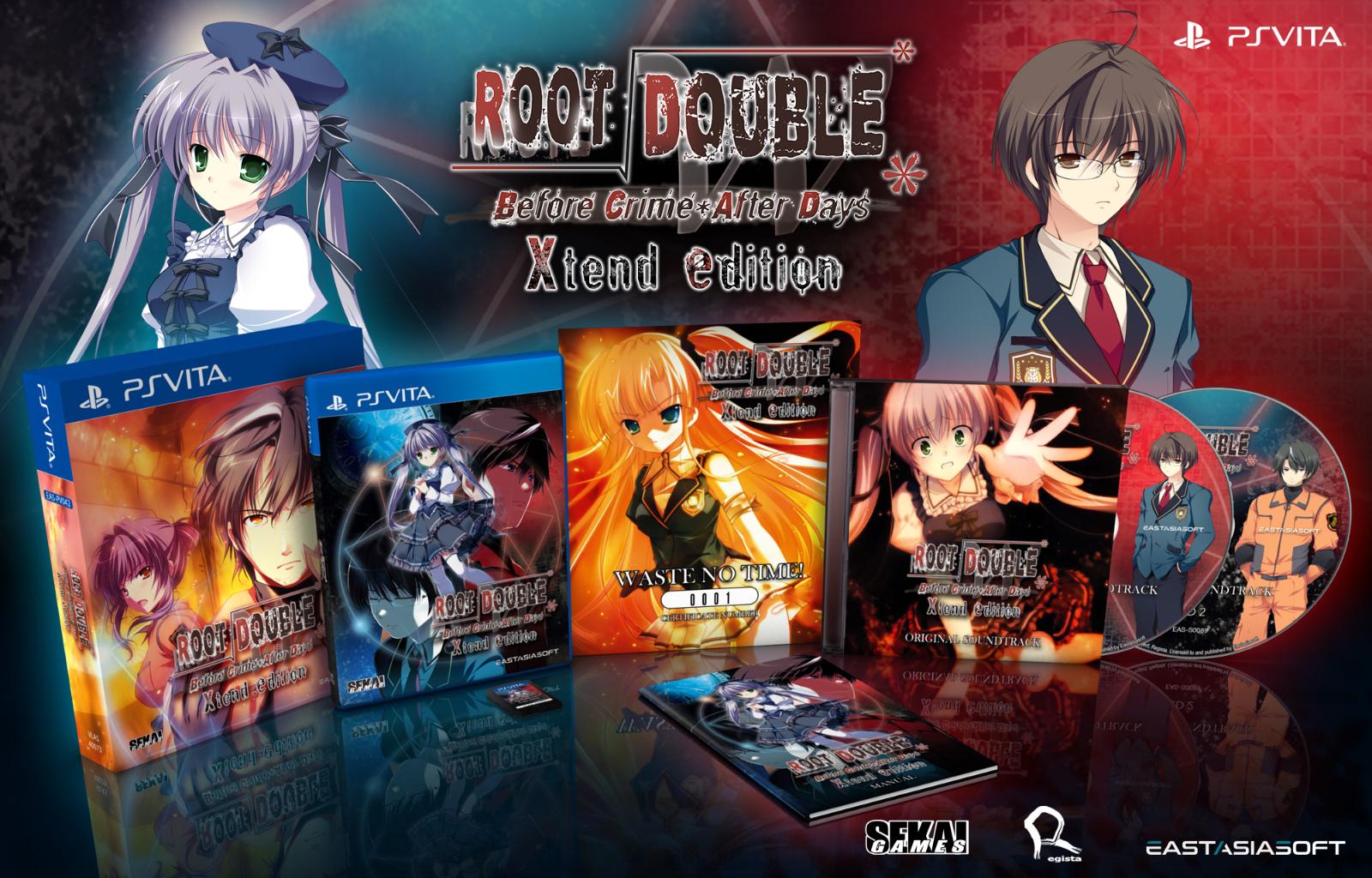 Root Double: Before Crime After Days Xtend Edition Playstation Vita