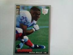 Jeff Burris [collectors club ] Football Cards 1995 Upper Deck Prices