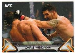 Chris Weidman [Silver] #5 Ufc Cards 2016 Topps UFC Knockout Prices