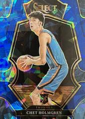 Chet Holmgren [Blue Ice] #196 Basketball Cards 2022 Panini Select Prices