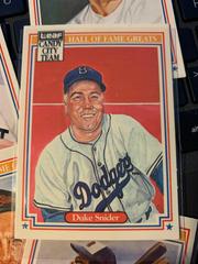 Duke Snider Baseball Cards 1987 Leaf Candy City Team Prices