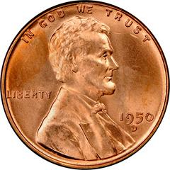 1950 D Coins Lincoln Wheat Penny Prices