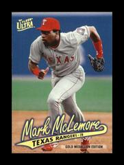 Mark McLemore #G137 Baseball Cards 1997 Ultra Gold Medallion Prices