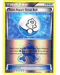 Team Aqua's Great Ball [Reverse Holo] #27 Pokemon Double Crisis Prices