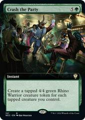 Crash the Party [Extended Art] #157 Magic New Capenna Commander Prices