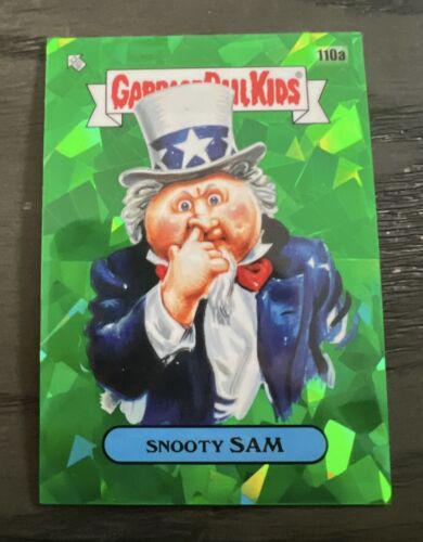 Snooty SAM [Green] #110a Garbage Pail Kids 2021 Sapphire