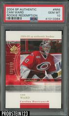 Cam Ward Hockey Cards 2004 SP Authentic Rookie Redemption Prices
