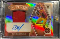 Drake London [Ruby] #FP-DL Football Cards 2022 Panini Legacy Futures Patch Autographs Prices
