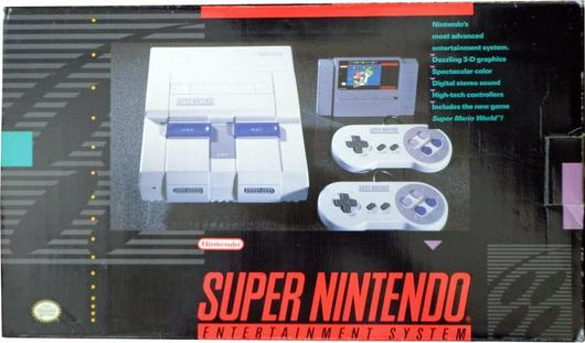 Super Nintendo System Cover Art
