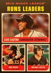 Runs Leaders #190 Baseball Cards 2020 Topps Heritage Minor League Prices