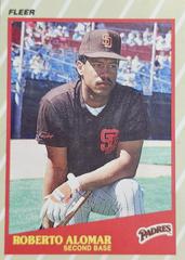 Roberto Alomar #1 Baseball Cards 1989 Fleer Superstars Prices