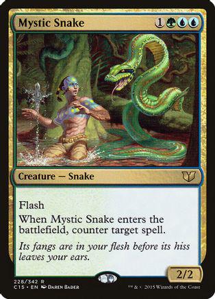 Mystic Snake Magic Commander 2015