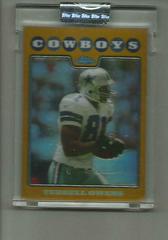 Terrell Owens [Gold Refractor] #TC76 Football Cards 2008 Topps Chrome Prices