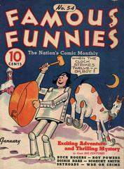 Famous Funnies #54 (1939) Comic Books Famous Funnies Prices