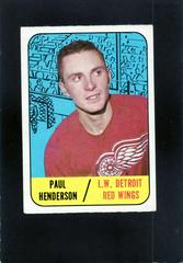 Paul Henderson #103 Hockey Cards 1967 Topps Prices