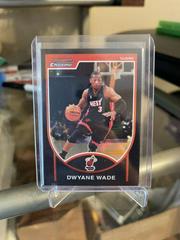 Dwayne Wade [Black Refractor] Basketball Cards 2007 Bowman Chrome Prices