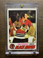 Tony Esposito #170 Hockey Cards 1977 O-Pee-Chee Prices
