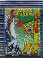 D'Angelo Russell [Gold Wave] #21 Basketball Cards 2019 Panini Donruss Optic Express Lane Prices
