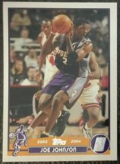 Joe Johnson Basketball Cards 2003 Topps Prices