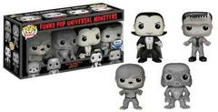 Universal Monsters 4 Pack [Black And White] Funko POP Movies Prices