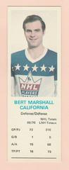 Bert Marshall Hockey Cards 1970 Dad's Cookies Prices
