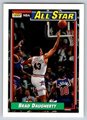Brad Daugherty Basketball Cards 1992 Topps Prices