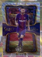 Lionel Messi Soccer Cards 2017 Panini Select in the Clutch Prices