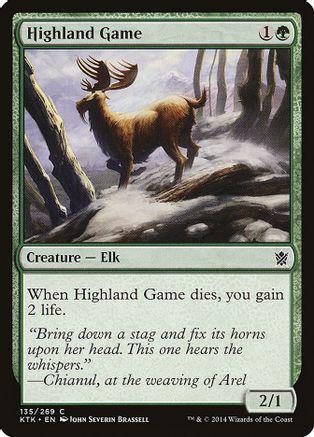 Highland Game Magic Khans of Tarkir