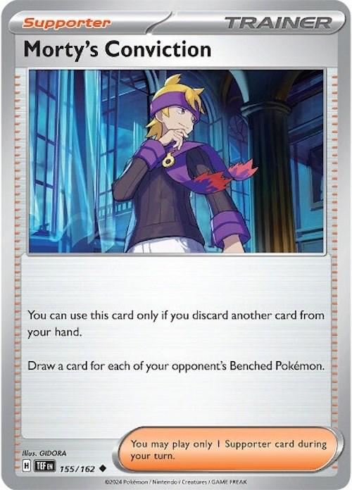 Morty's Conviction #155 Pokemon Temporal Forces