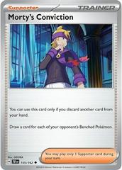 Morty's Conviction #155 Pokemon Temporal Forces Prices