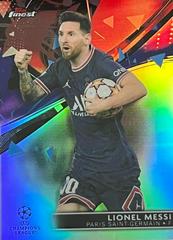 Lionel Messi [Refractor] #1 Soccer Cards 2021 Topps Finest UEFA Champions League Prices