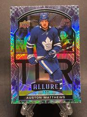 Auston Matthews [Blue China] Hockey Cards 2020 Upper Deck Allure Prices