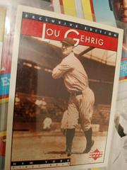 Lou gehrig #4 Baseball Cards 1995 Upper Deck Prices
