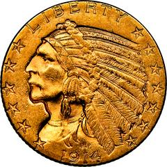 1914 D Coins Indian Head Half Eagle Prices
