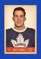 Barry Cullen #21 Hockey Cards 1957 Parkhurst Prices