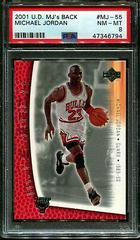 Michael Jordan #MJ-55 Basketball Cards 2001 Upper Deck MJ's Back Prices