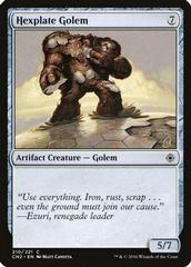 Hexplate Golem [Foil] Magic Conspiracy Take the Crown Prices