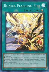 Runick Flashing Fire [1st Edition] YuGiOh Tactical Masters Prices