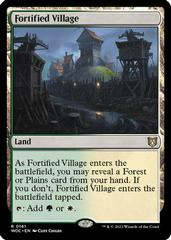 Fortified Village #161 Magic Wilds of Eldraine Commander Prices