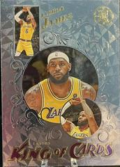 LeBron James Basketball Cards 2021 Panini Illusions King of Cards Prices