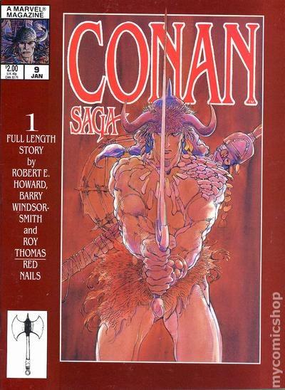 Conan Saga #9 (1988) Comic Books Conan Saga